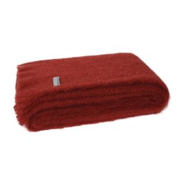 Windermere Mohair Throw Russet
