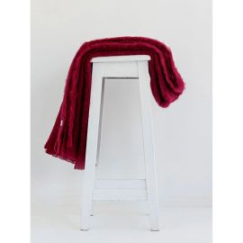 Windermere Mohair Throw Tamarind