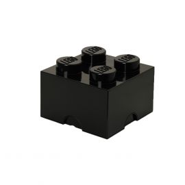 Lego Storage Brick 4 | Black