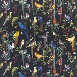 Christian Lacroix Fabric Birds Sinfonia Crepuscule