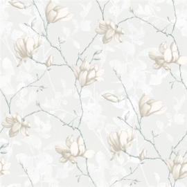 Borastapeter Wallpaper Lily Tree White