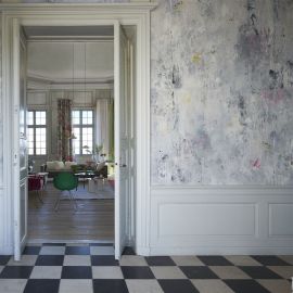 Designers guild Wallpaper Corneille Fuchsia