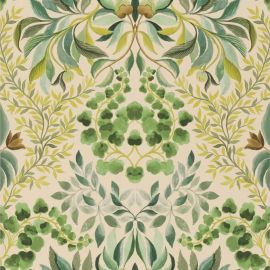 Designers Guild Wallpaper Karakusa Emerald