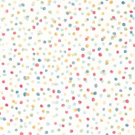 Scion Wallpaper Lots of Dots Pistachio/Pimento/Denim