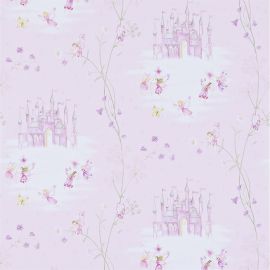 Sanderson Wallpaper Fairy Castle Pink