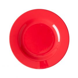 Rice Melamine Side Plate Yippee Red
