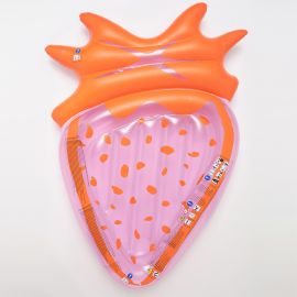 Sunnylife Inflatable Luxe Lie-On Strawberry Pink Berry