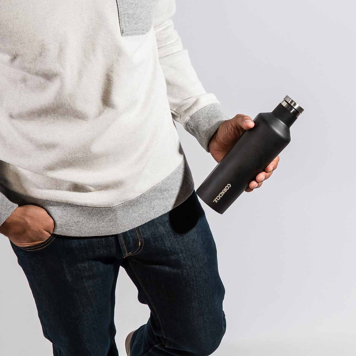 Corkcicle Canteen 16oz Matte Black