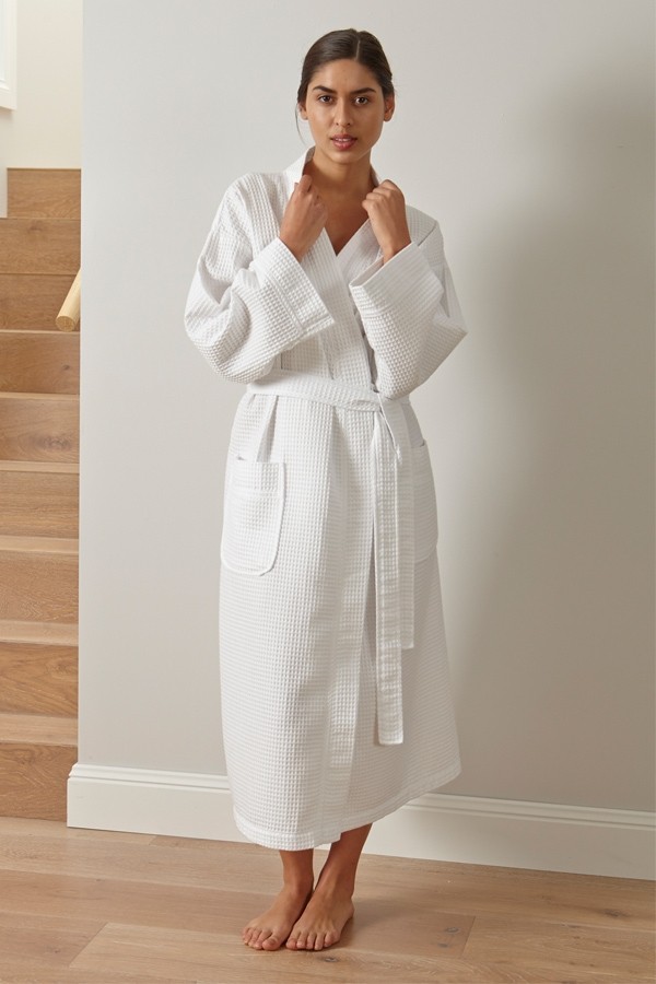 Baksana Waffle Kimono Robe