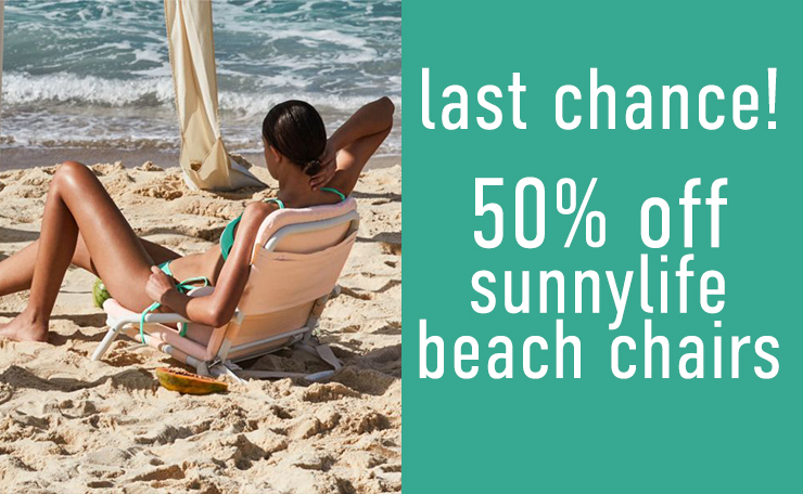 Sunnylife Beach Chairs 50% off