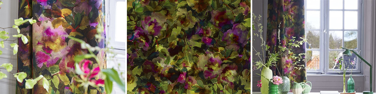 Designers Guild Fabric Surimono Berry